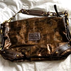 Genuine Coach Leather Handbag